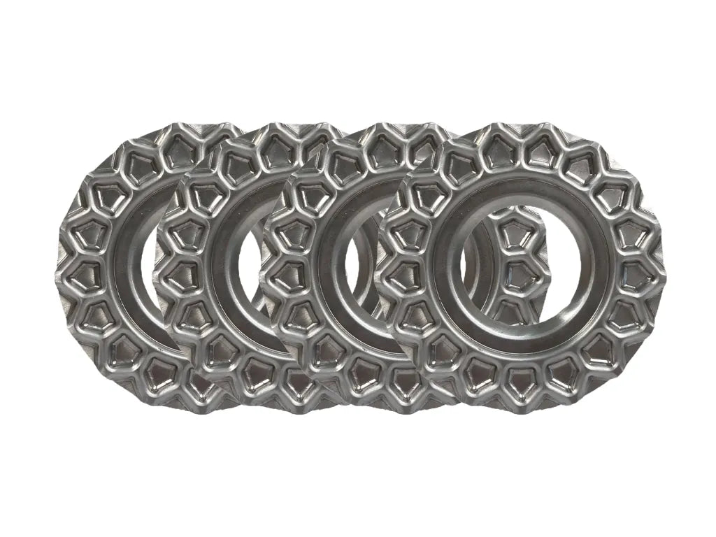 Style 5 Waffle plate - BMW E30 15" 4x100 wheels