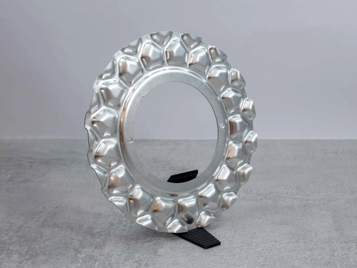 BBS RC 17 18 aluminum waffle center caps - waffle plate only set 4x