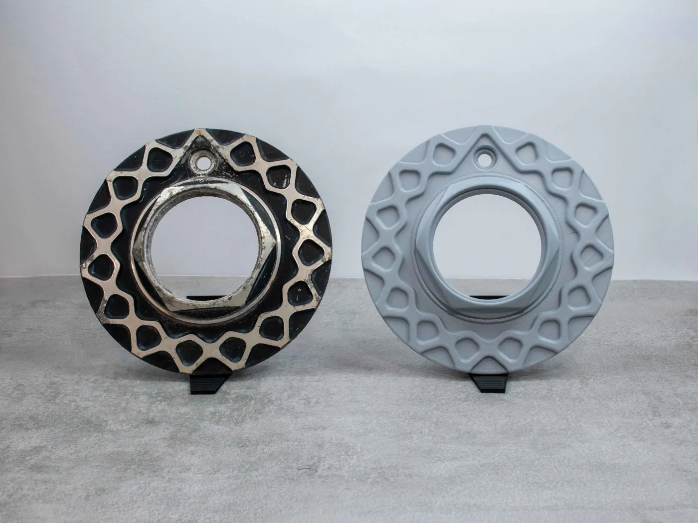 Ronal LS & ACT D1 center cap - hexagon hubcap design