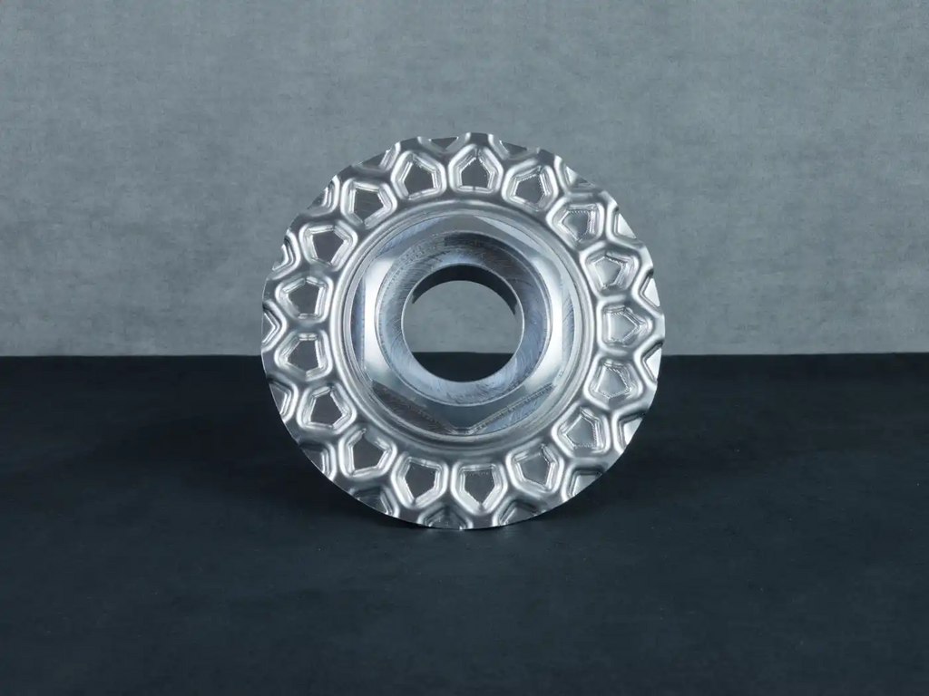 BBS RC Billet ALU Center Caps - RS waffle design