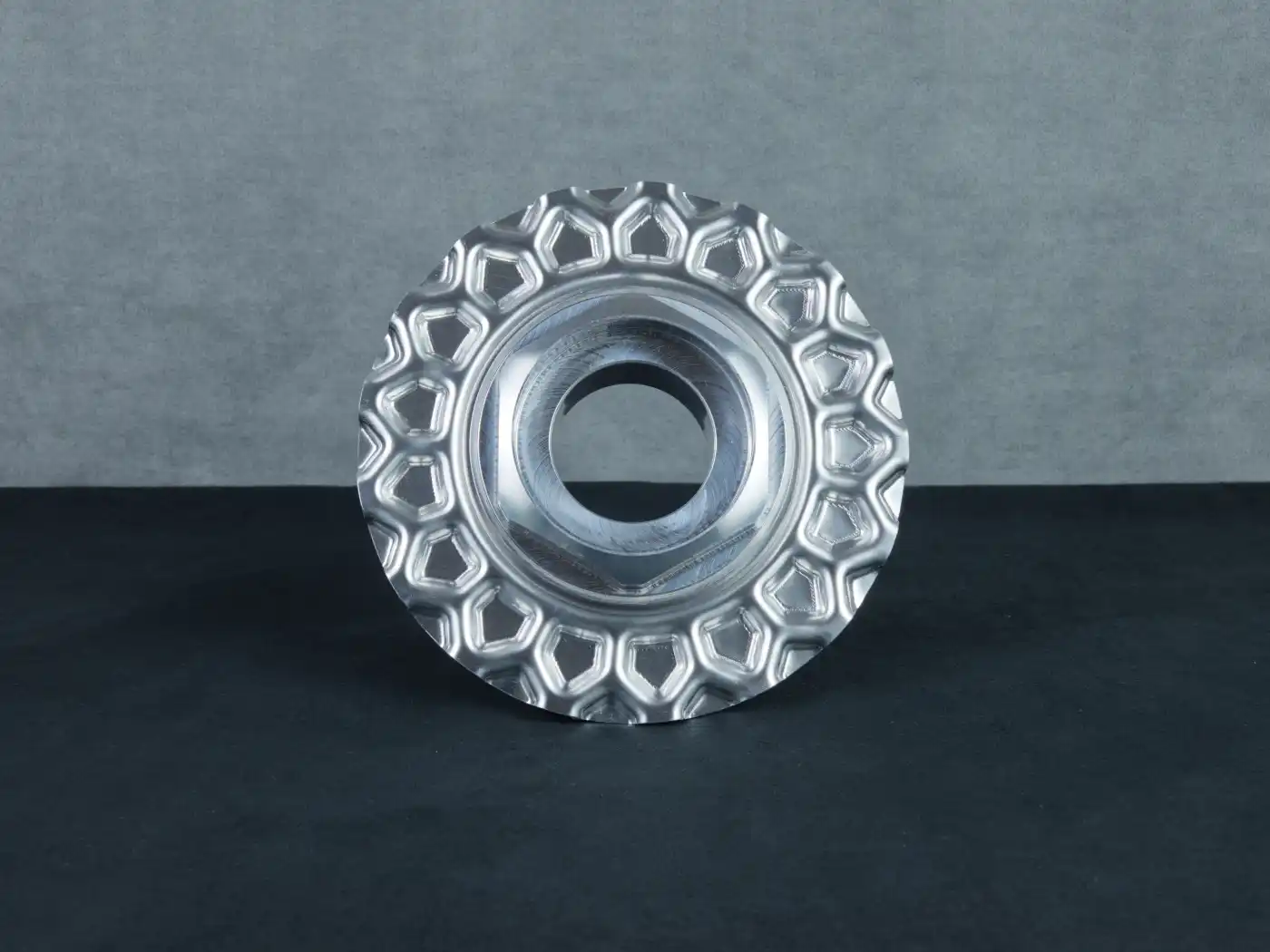 BBS RC Billet ALU Center Caps - RS waffle design