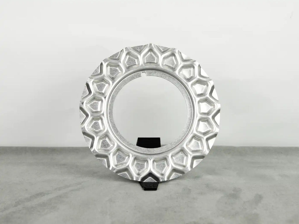 BBS RZ Mercedes JDM plate - large hole aluminum center cap