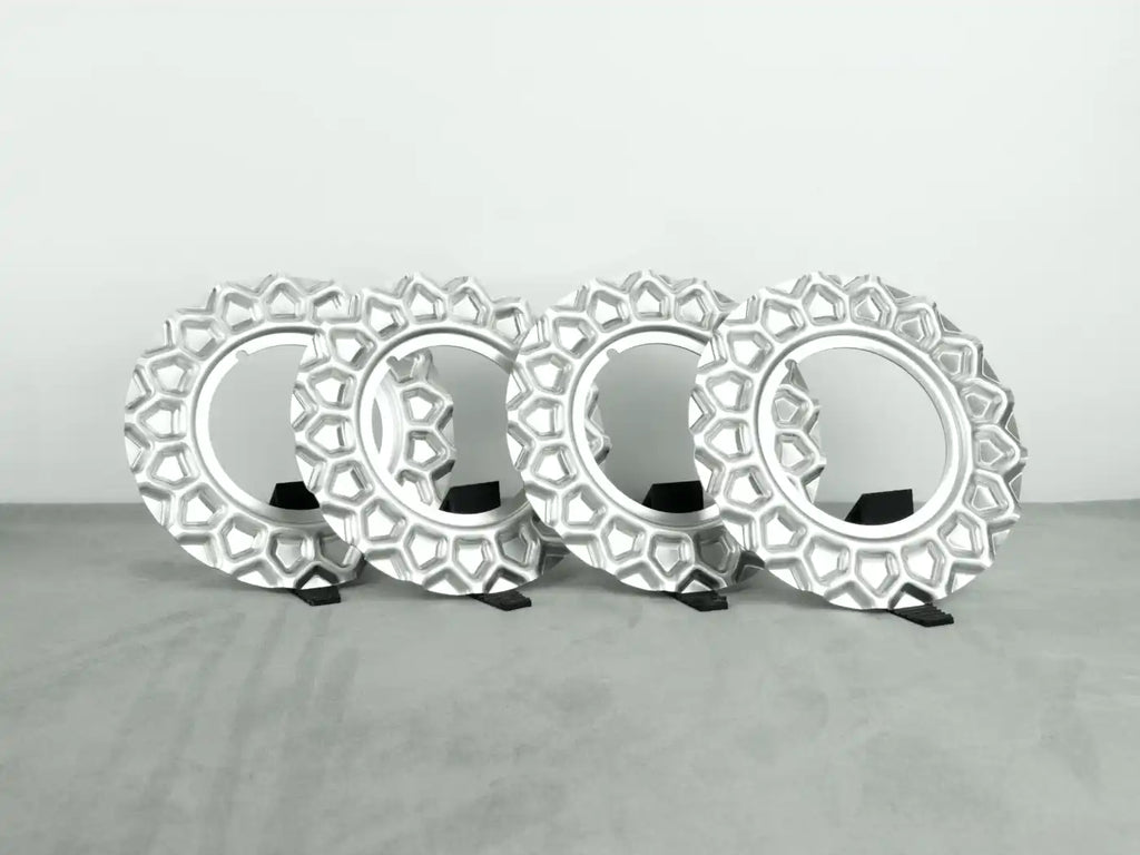 BBS RZ Mercedes JDM plate - large hole aluminum center cap