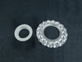 BBS RC 17 18 aluminum waffle center caps - waffle plate only set 4x